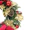 26" Pre-Lit Artificial Adorned Christmas Wreath